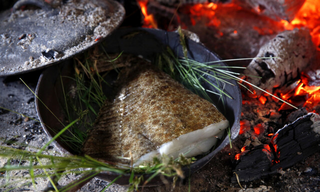 image: Det beste jeg vet: Piggvar bakt med friargras